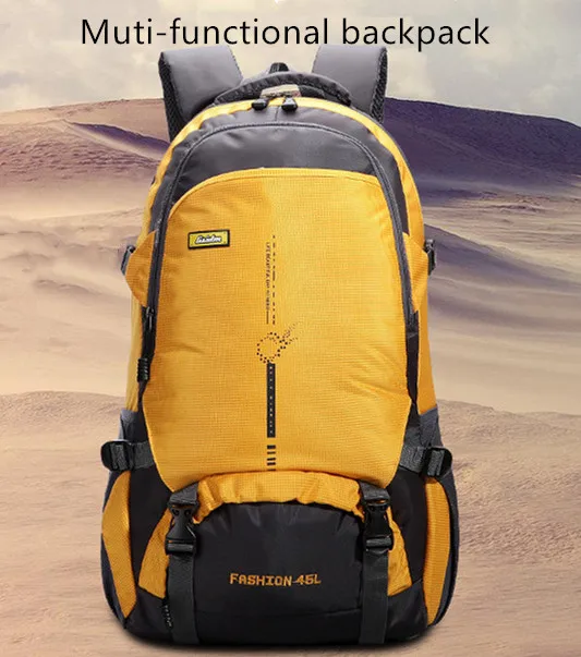 Waterproof hiking backpack outdoor large capacity mountaineering backpack