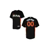Full sublimation 100% polyester Custom V neck baseball jersey