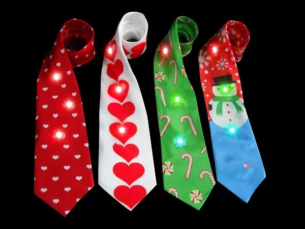 Christmas Light Necktie