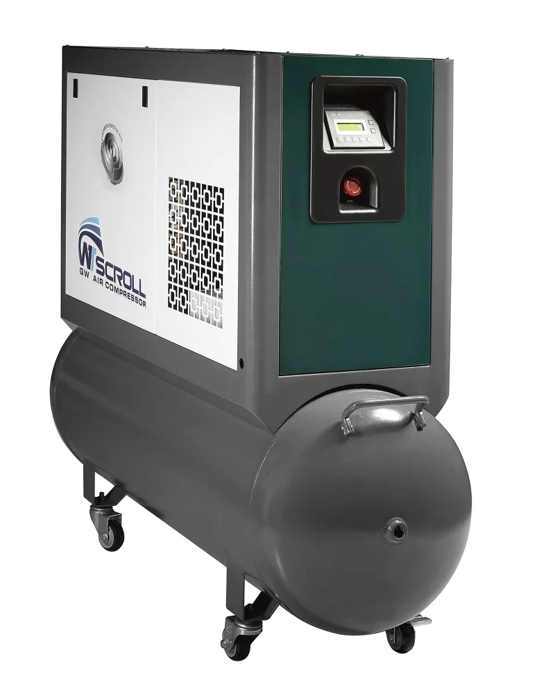 New Air Compressor Box And Tank Type Scroll Air Compressor With