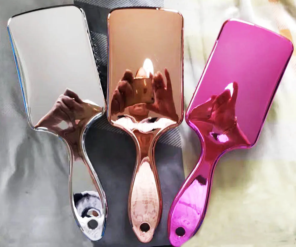 2017 New Improved Professional Rainbow Metallic Paddle Cushion Salon