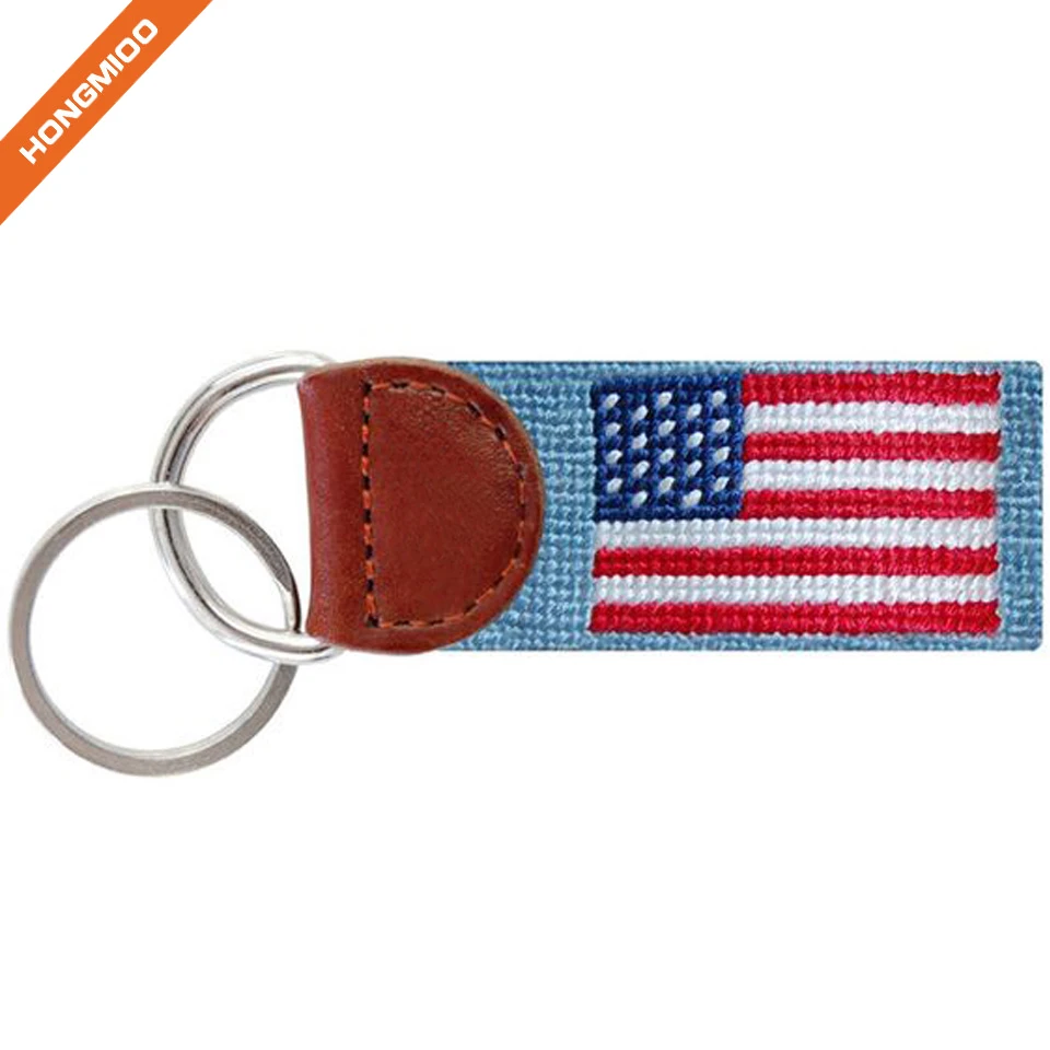 Manufacturer Custom Design Key Chain Fashion Genuine Leather Key Holder