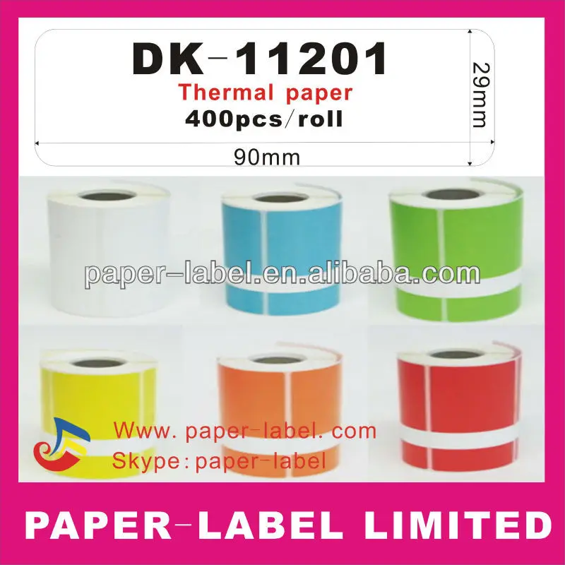 Brother Compatible Labels 29mmx90mm Dk11201,Dk1201,Dk201 Direct