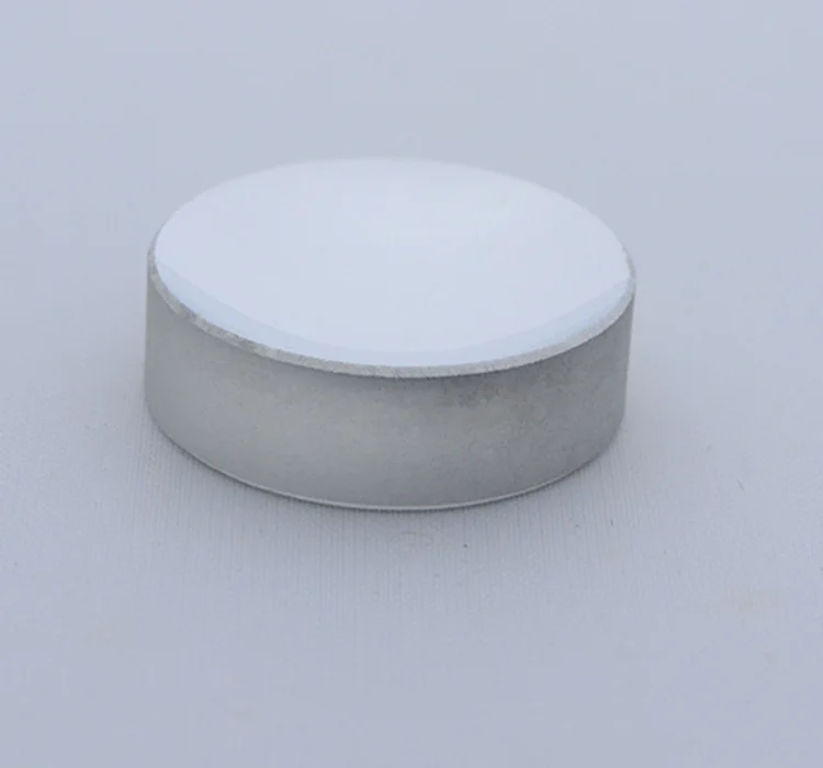 Plano-convex silicon lens convex lens