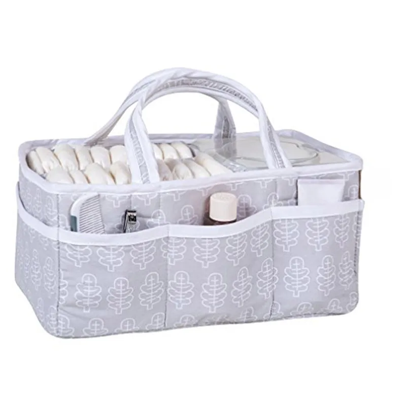 Gray Multipurpose Diaper Bag Decorative Storage Diaper Caddy Buy