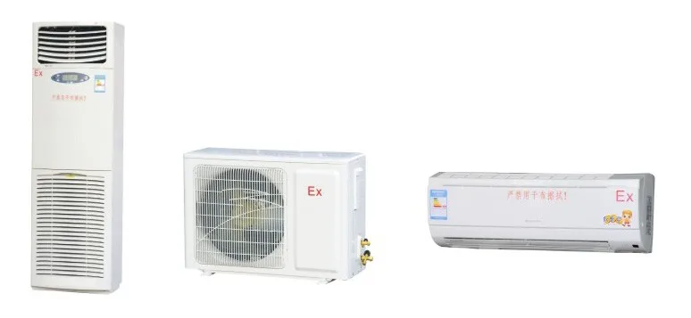 Explosion-proof split type wall hung Air Conditioner for Zone 1 and zone 2