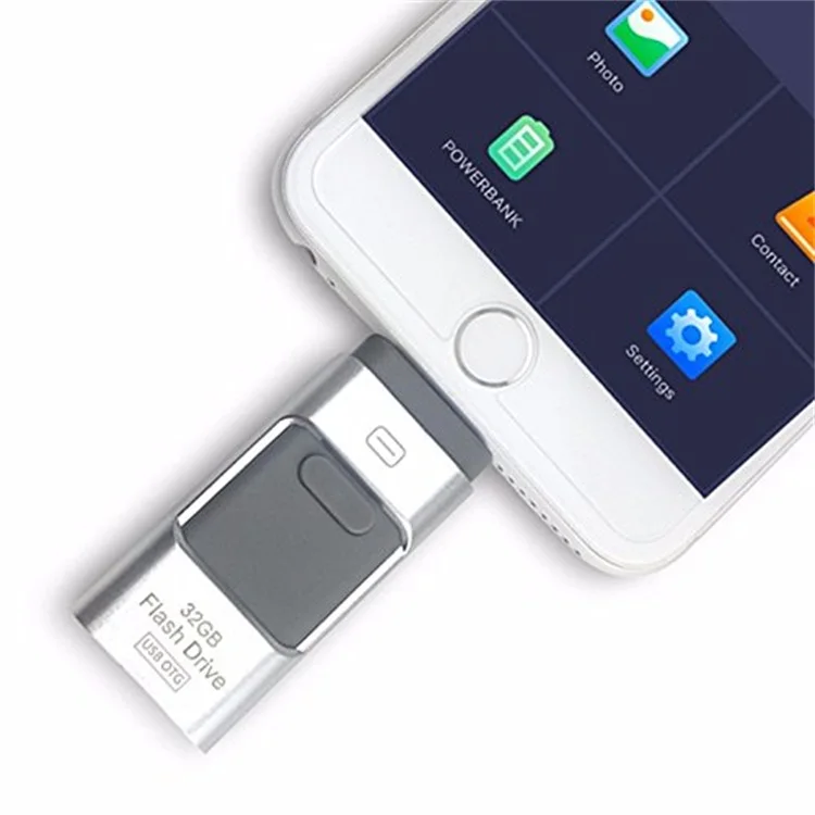 16 gb 32gb 64gb full capacity otg dual usb flash drive for iphone 6 6s 6c - ANKUX.COM