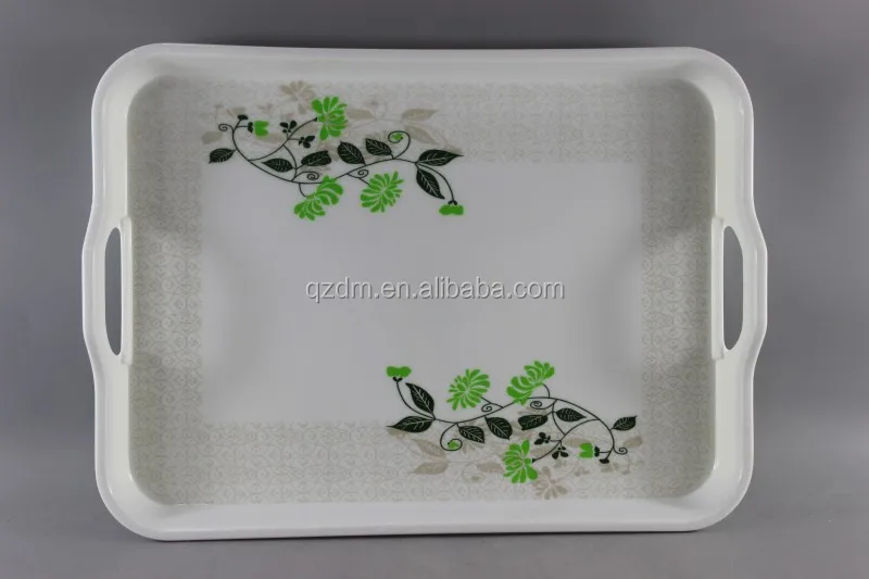 17.35inch Melamine serving tray 30% melamine tray