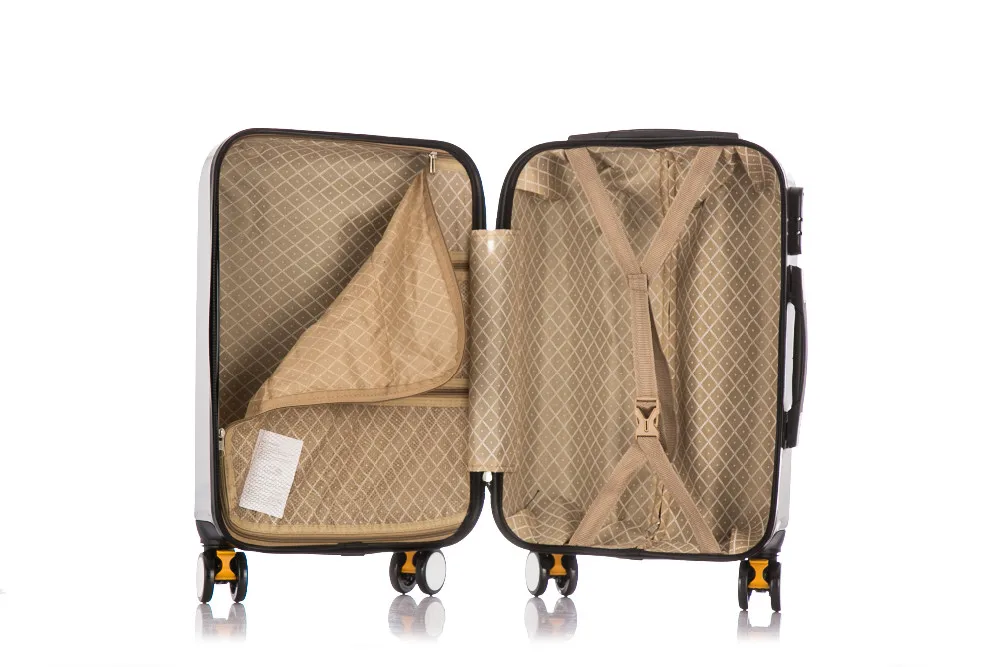 Newest Good Quality 3piece Airport Brand Luggage Black Buy Airport