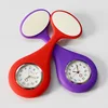 Wholesale Brooch Tunic Fob Dial Clip-on Pocket waterproof for silicone nurse watch