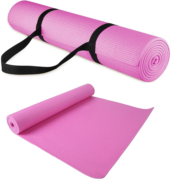 Wholesale Durable Eco Friendly High Density Black Pvc Yoga Mat - Buy ...