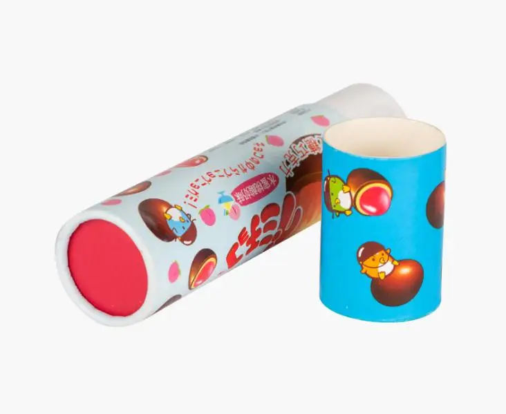 Food grade recycled paper tube for chocolate packaging