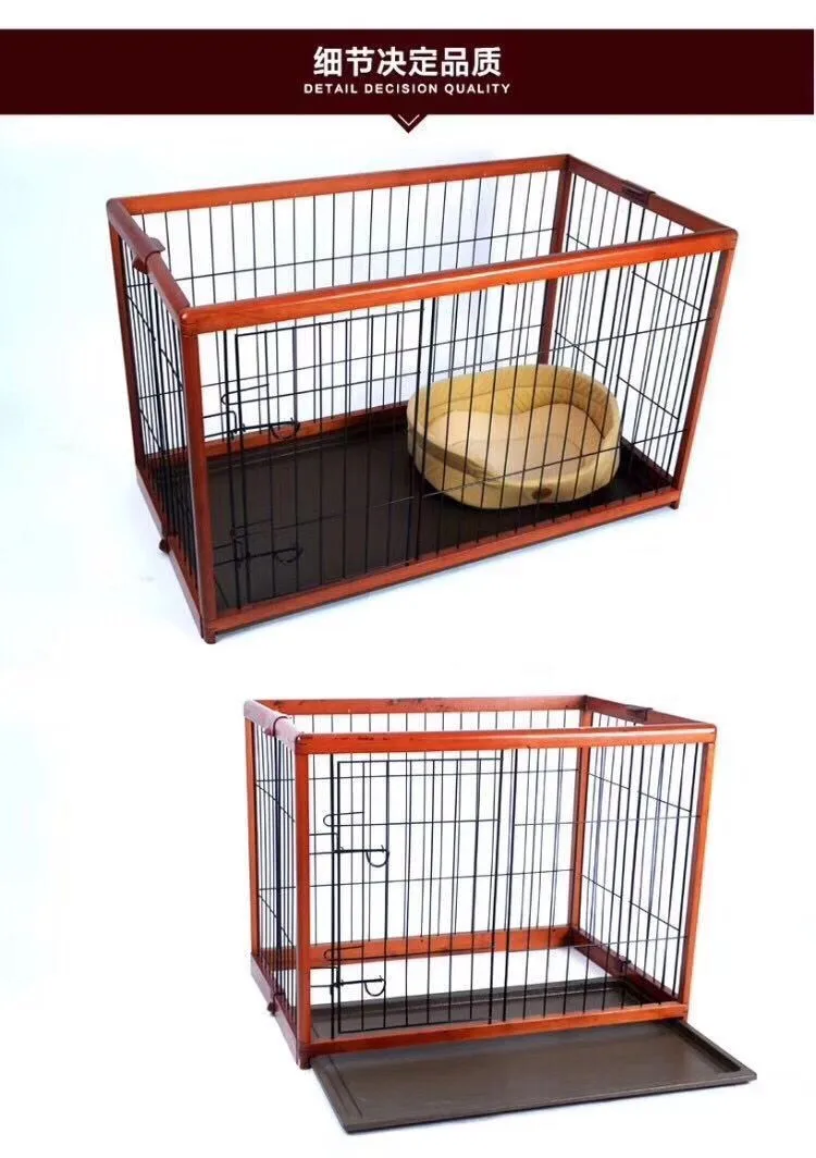 Eco Friendly Wooden Dog Cage,Wooden Dog Kennel,Wood Dog Crate ( Free