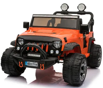 jeep wrangler ride on toy