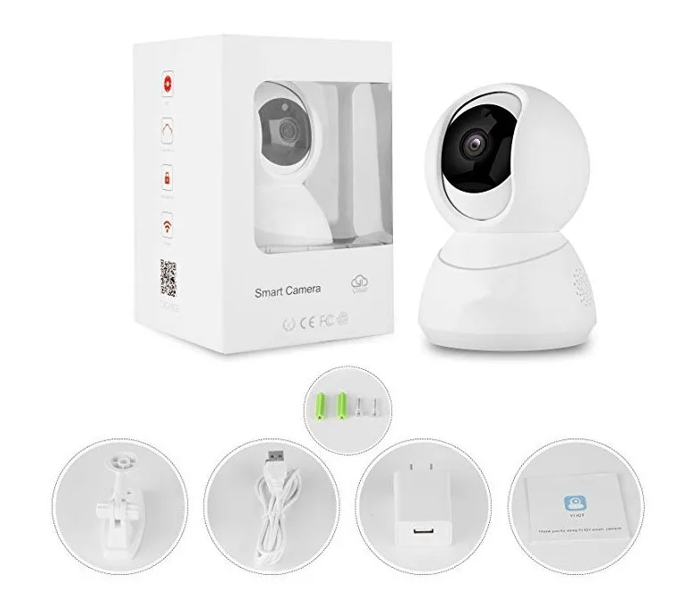 Hd 1080p Wifi Wireless Smart Home Cctv Ip Yi Dome Camera - Buy Yi