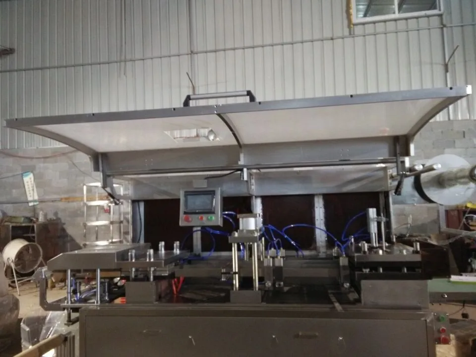 New Coffee Cup Lid Punching Machine/pvc/pet/ps Lid Forming Machine