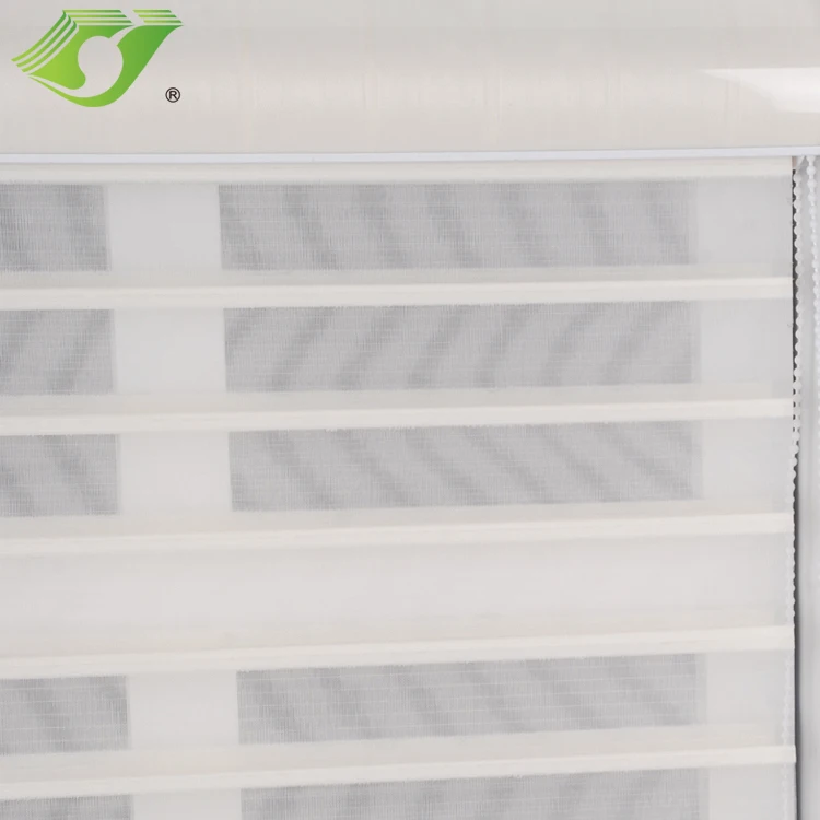 Newest customize semi blackout window shades shangrila blinds