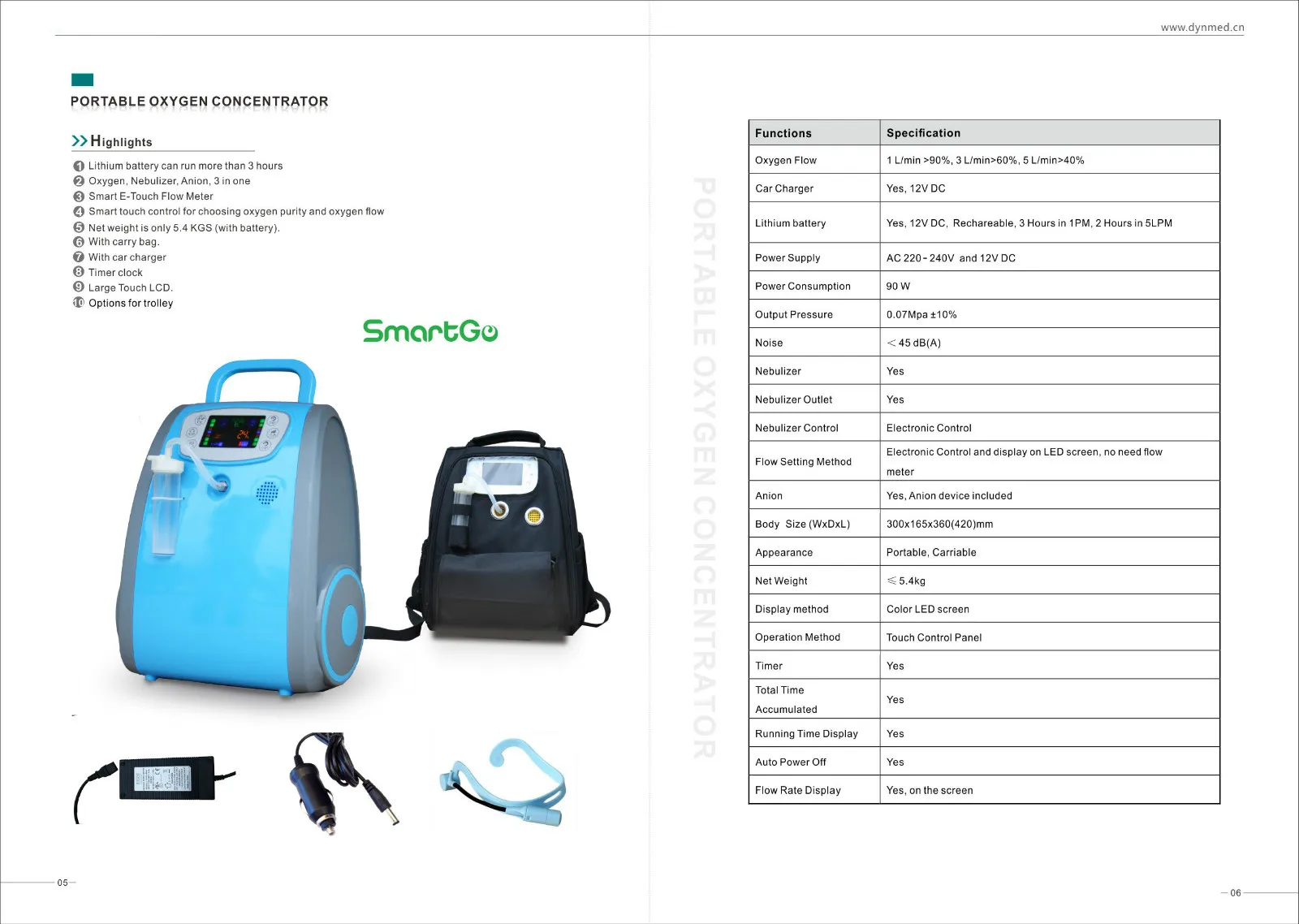 Portable Oxygen Tank/portable Breathing Machine/portable Oxygen