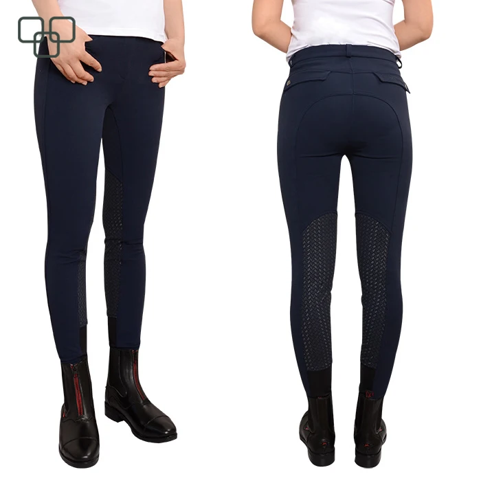 High Quality Sportswear Silicone Printing Men Racer Pants Thick Horse