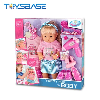baby doll and toys