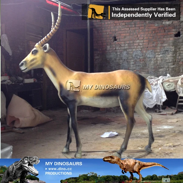Buatan Fiberglass Hewan Model Anatomi Warna Bulu Rusa Kebun