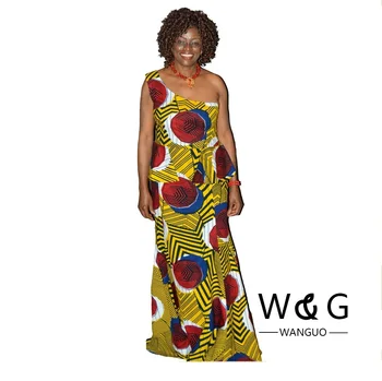 Formal African Print Midi Dress