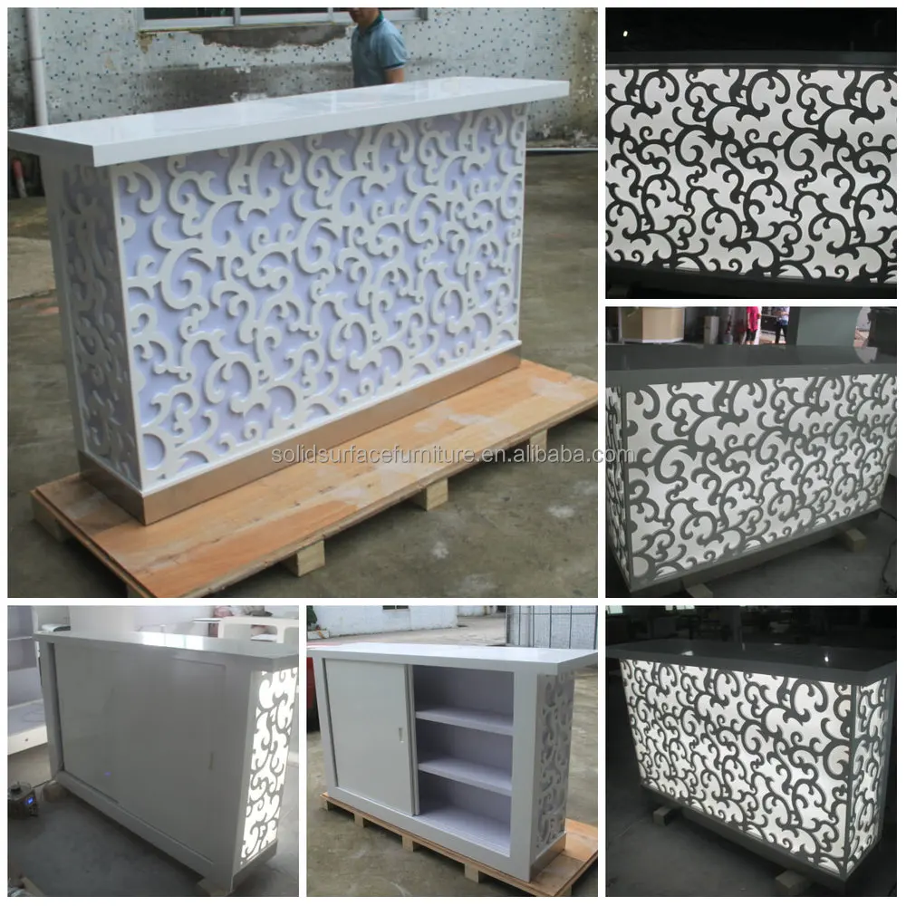 high quality stylist coffee bar / shop counter design / l shape high quality stylist coffee bar / shop counter design / l shape