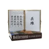 Aluminum alloy picture frame custom simple Nordic jigsaw puzzle photo frame Double open glass photo frame factory direct sales