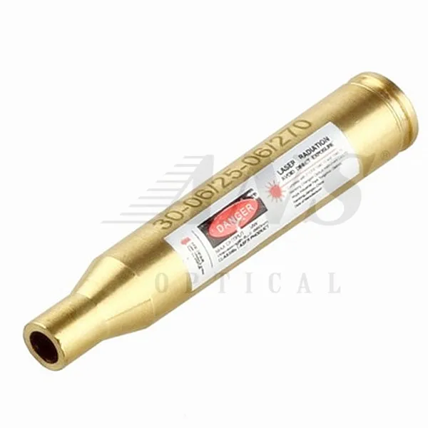 Red Laser Sight Scope 30-06 25-06 270 Boresighter Cartridge Hunting Bore Sighter 