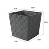 Household nice and practical 100% hand woven home PP storage basket