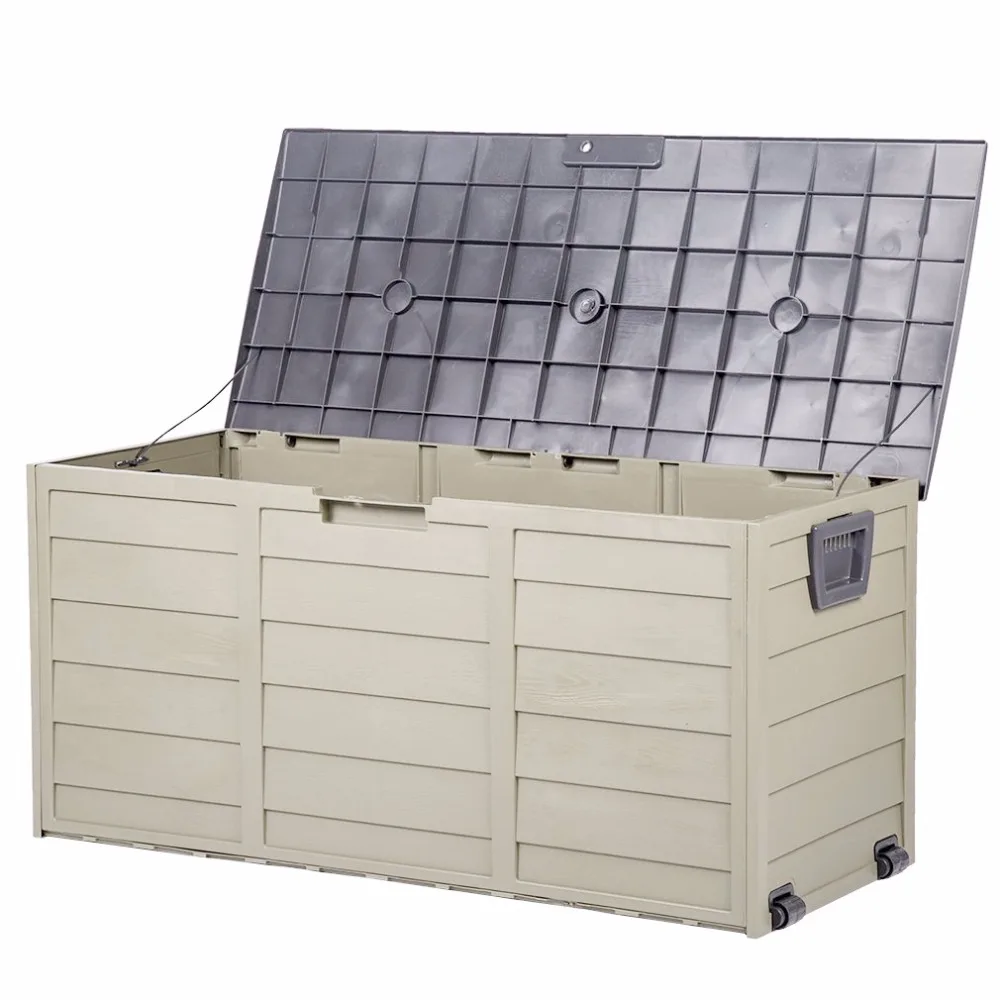 290l Outdoor Garden Shed Storage Container Box Weatherproof - Buy ...