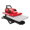 factory direct replaceable lower plate slide out swing away t-shirt heat press transfer machine