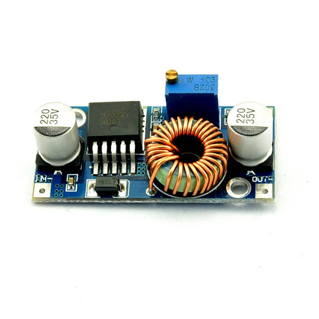 Xl4005 5a Dcdc Step Down Adjustable Power Supply Module Led Lithium