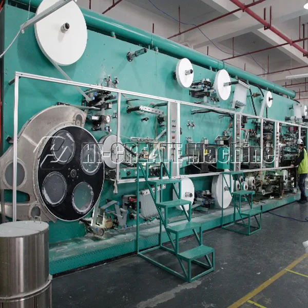 pampers manufacturing machine