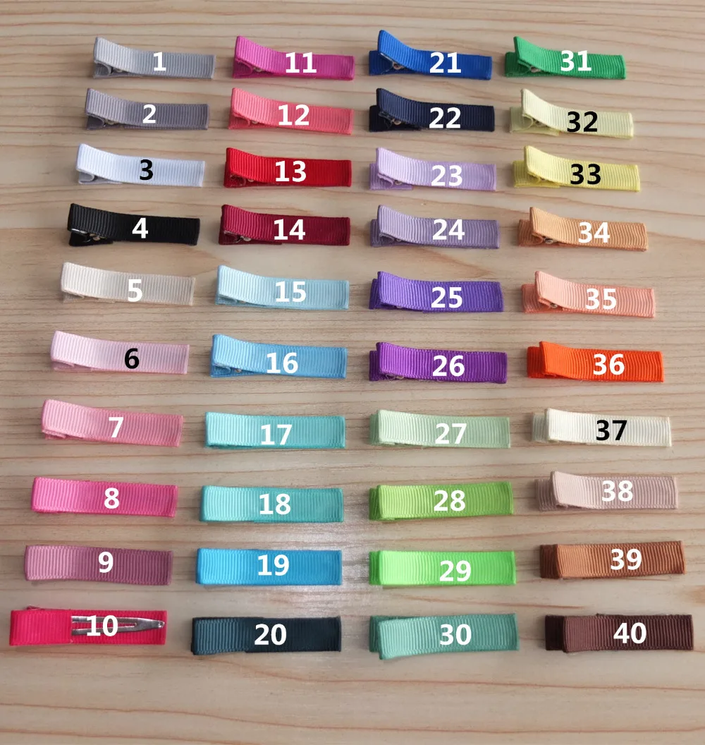 Wholesale Hair clips Lined clips Single Alligator Clips Hair barrette Hairpins Baby clip Hair bow Making