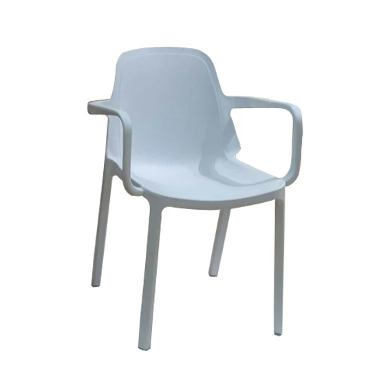 
Wholesale high quality PP plastic garden chair for outdoor with arm 