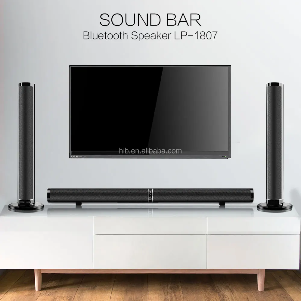 soundbar on wall