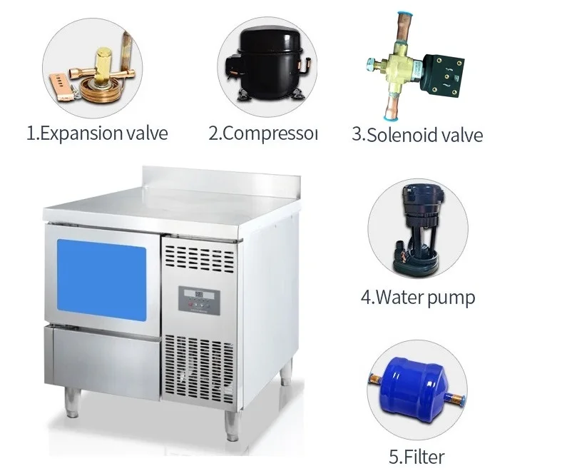 Table Top Bar Ice Machine Commercial Desktop Bar Countertop