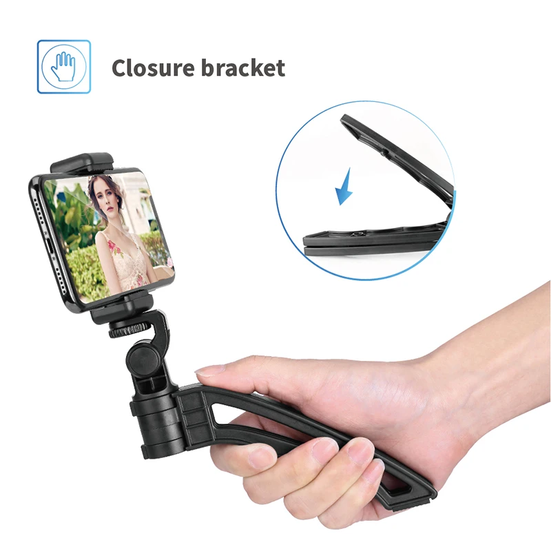 Compact Selfie Handheld Stable Tripod for Smartphone Camera DSLR