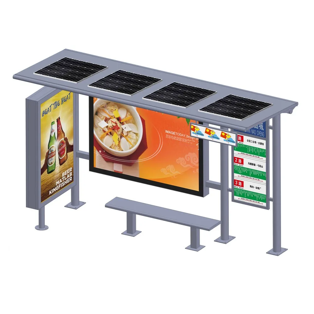 product-Outdoor Metal Bus Stop Shelters Design-YEROO-img-3