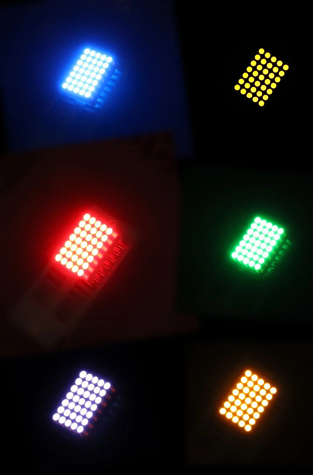 Small Size Mini 5x7 Red Led Dot Matrix Display 7453