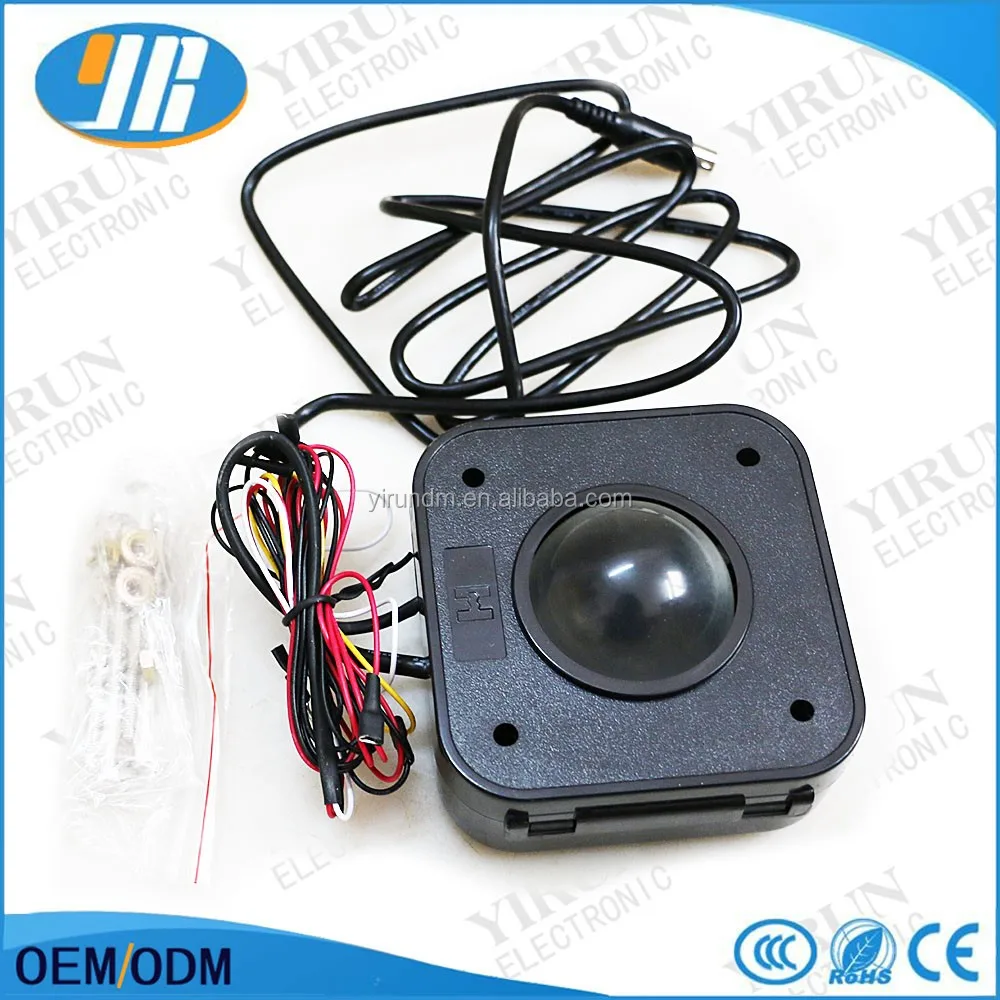 New Arrival 3 Inch Ps2 Led Arcade Trackball For Arcade Games Parts