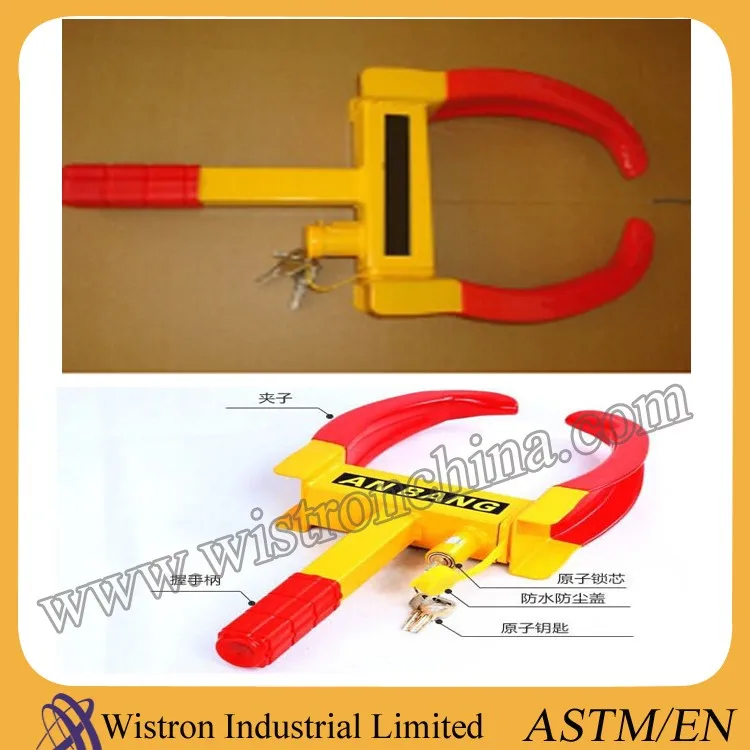 High Quality Safety Wheel Clamp Vehicle Tyre Lock Truck Safety Wheel