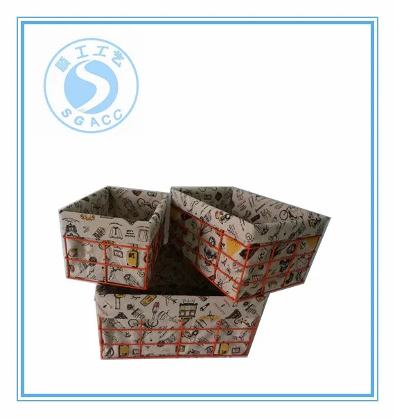 folding pp material plastic basket