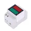 Digital Din Rail LED Ammeter Current Volt Amp Meter Voltmeter Display AC80-300V