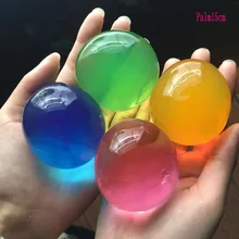 25pcs lot Pearl Shape Big 13 16mm Crystal Soil Mud Hydrogel Gel Growing Water Balls font