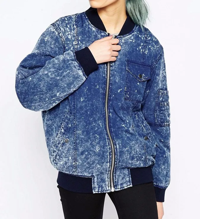 stone washed jacket