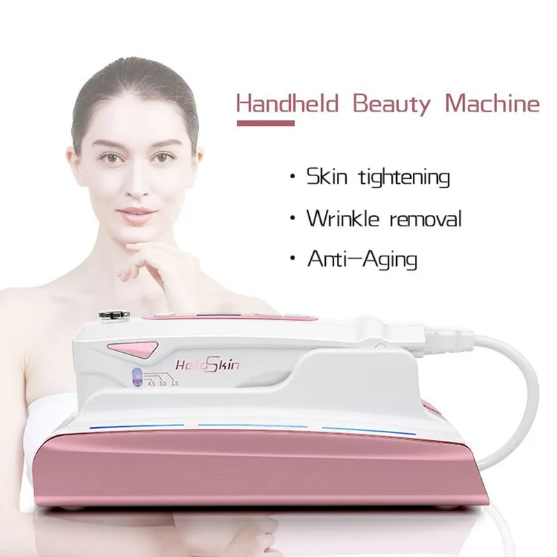 Portable salon home use HIFU Face Lifting Skin Facial Rejuvenation Wrinkle Remover tightening machine