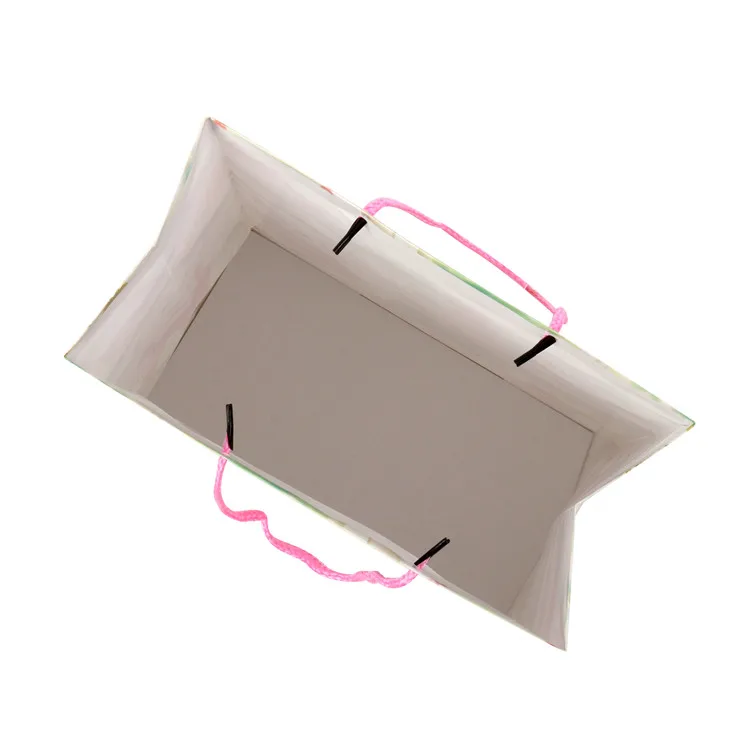 Wholesale High Quality  Cheap Price Foldable Luxury Stand Up Storage Wedding Gift Bag