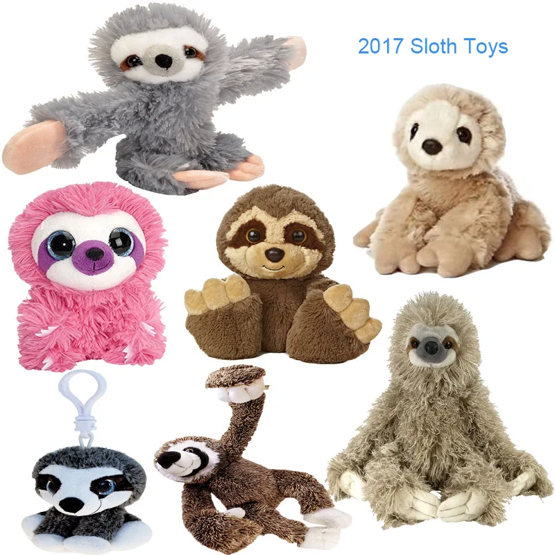 fluffy sloth toy